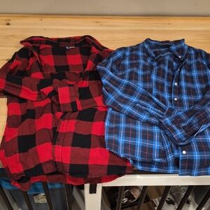 💙2 Pcs Bundle Button Down Tops